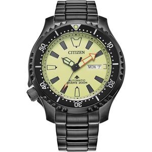 Citizen Promaster Dive Fugu Luminous Dial Black Ion-Plated Mens Watch